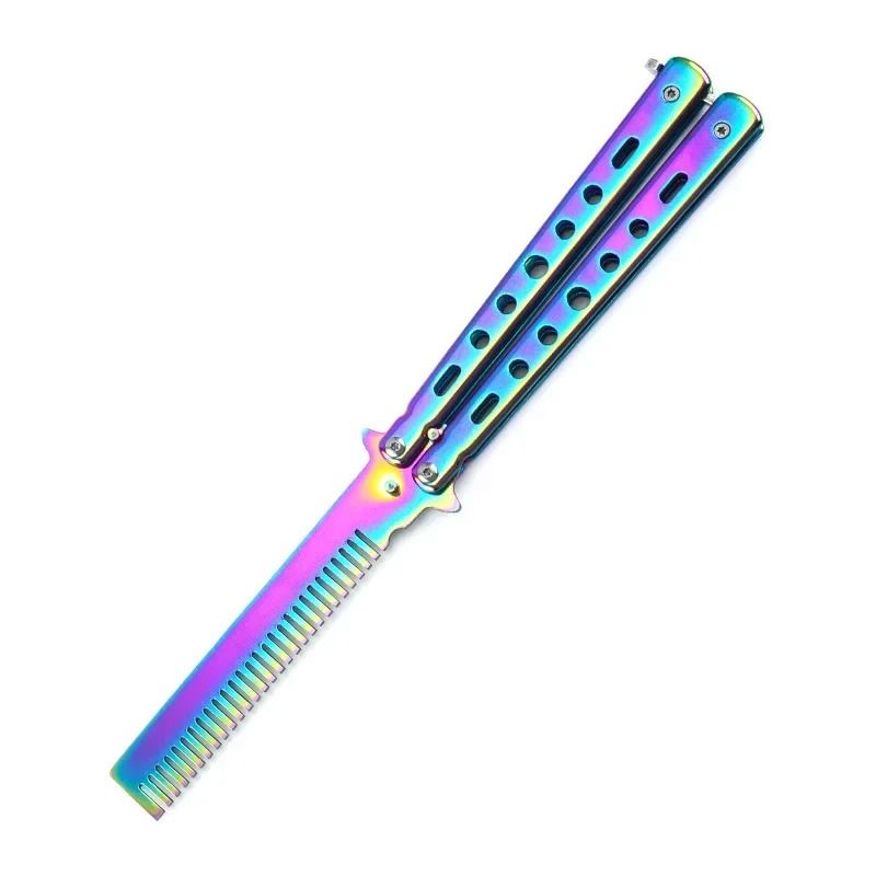 Foldable Butterfly Training Comb For Hair And Beard Styling 6