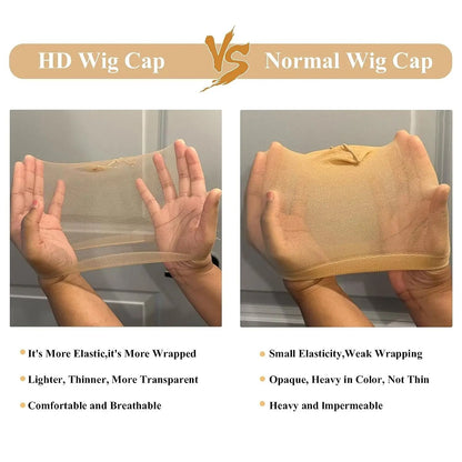 Invisible HD Wig Cap For Lace Front Wigs 5