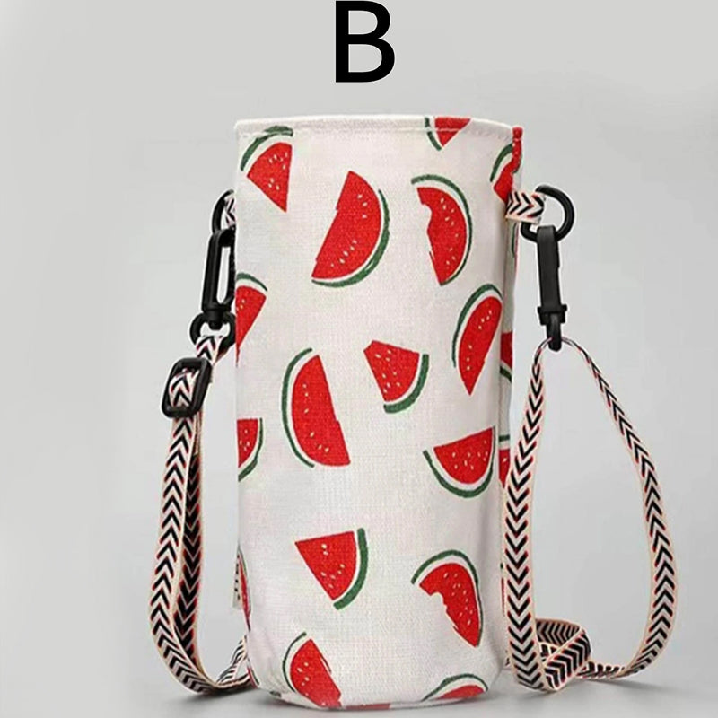 Insulated Crossbody Water Bottle Carrier Portable Bag Holder For Travel  Sports 10
