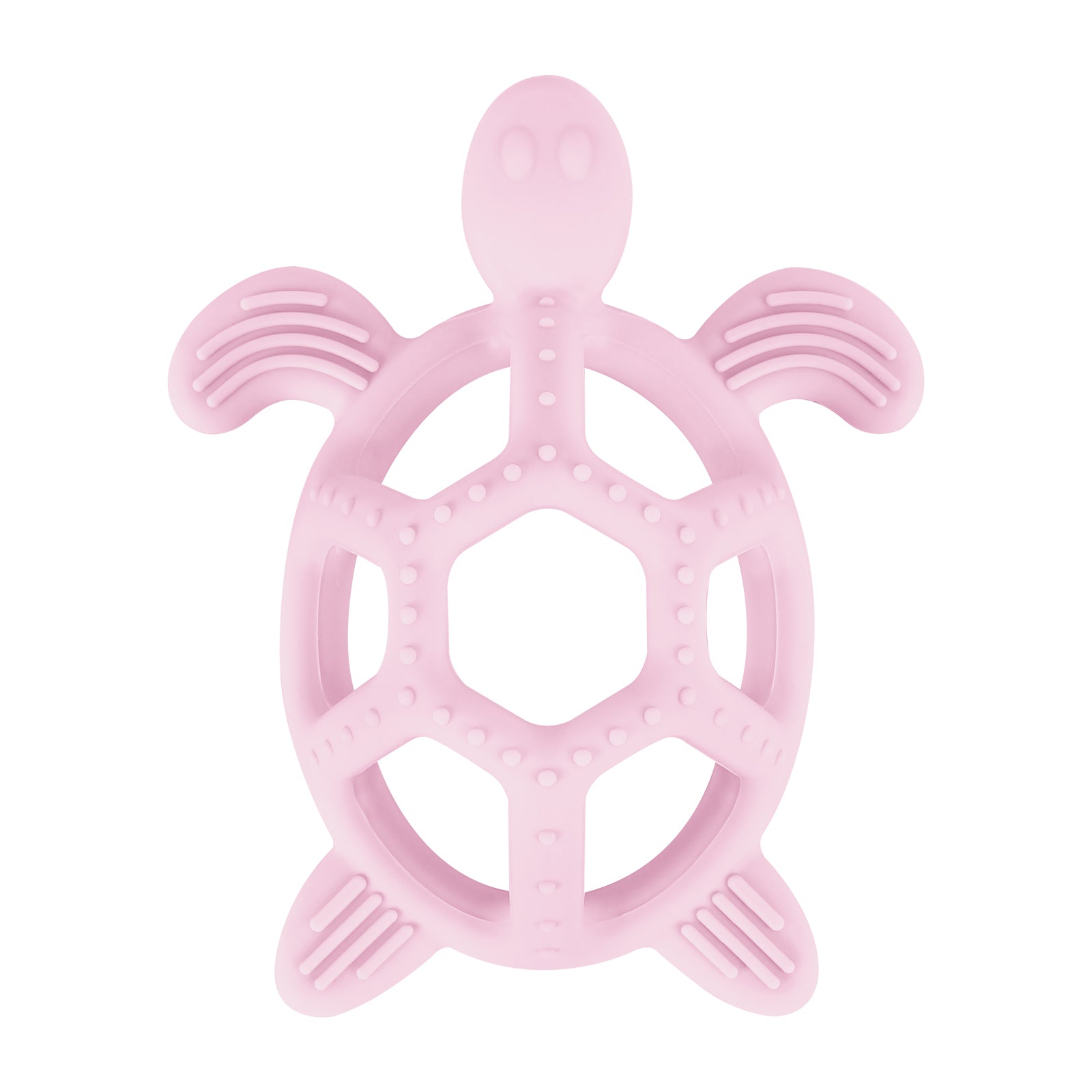 Cartoon Baby Silicone Teether, Food Grade Silicone Turtle, DIY Rodent Teeth Toy for Babies