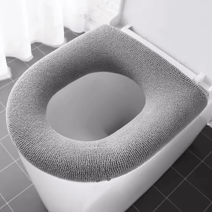 Warm Comfort Toilet Seat Cushion Pumpkin Pattern 5