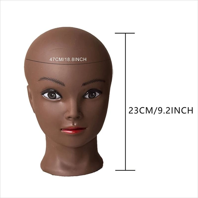 Female Bald Mannequin Head For Cosmetology And Wig Styling 3