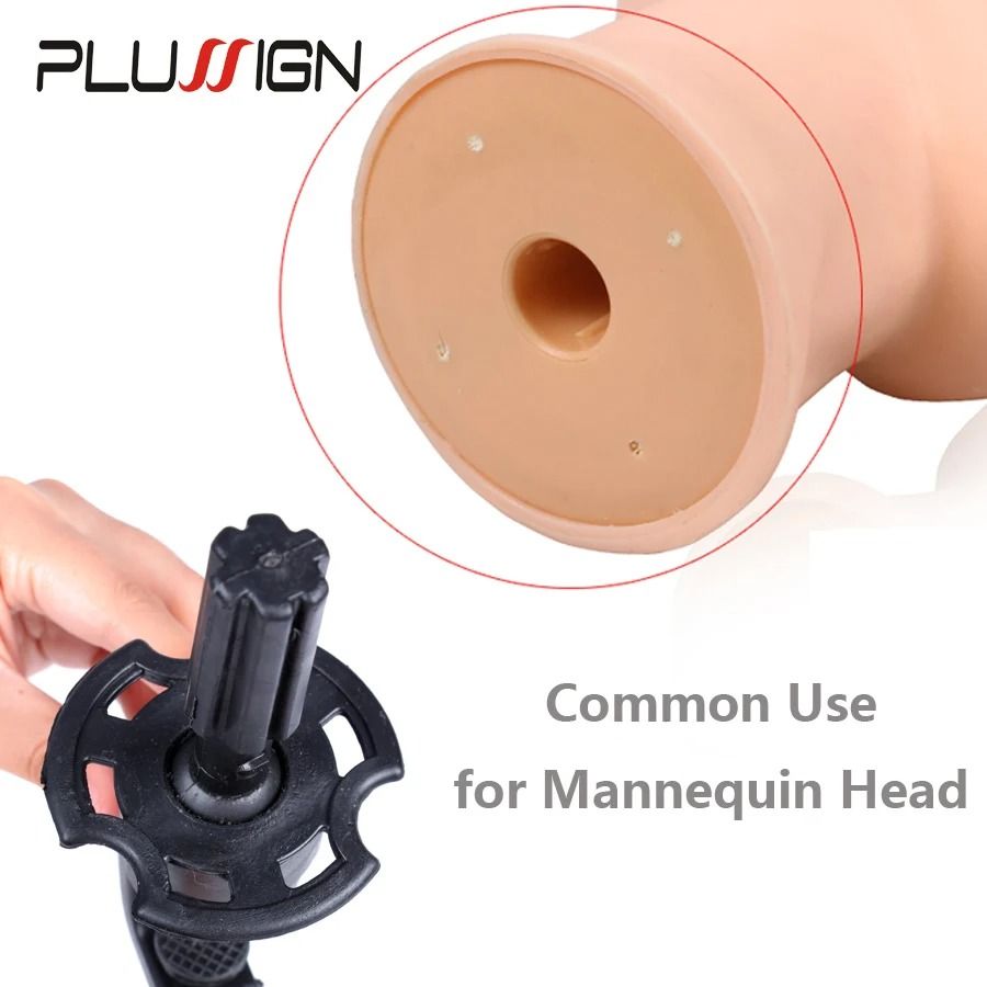 Adjustable Mannequin Training Head Stand Holder 5