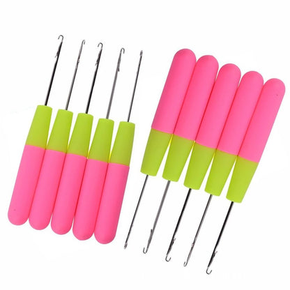 Crochet Hook Plastic Crochet Hook Needle For Hair Weaving 6