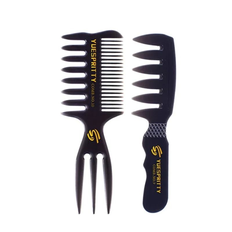 Wide Toothed Anti Static Curling Comb Set For Hair And Real Hair Wigs 4