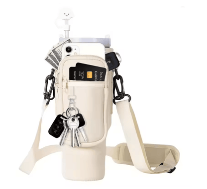 Neoprene Water Bottle Carrier Bag With Shoulder Strap 5