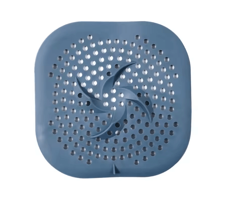 Silicone Shower Drain Hair Catcher With Suction Cup 4