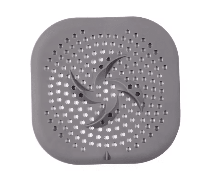 Silicone Shower Drain Hair Catcher With Suction Cup 5
