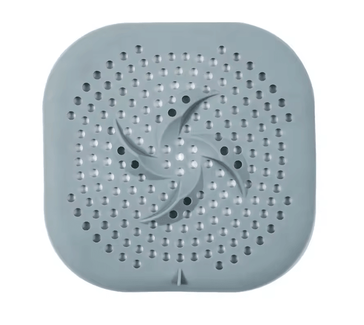 Silicone Shower Drain Hair Catcher With Suction Cup 7