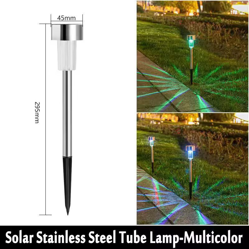 LuminaGlow 10Pack Solar Outdoor Lanterns  Waterproof Garden Landscape Lighting Set 10