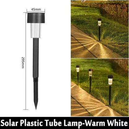 LuminaGlow 10Pack Solar Outdoor Lanterns  Waterproof Garden Landscape Lighting Set 6