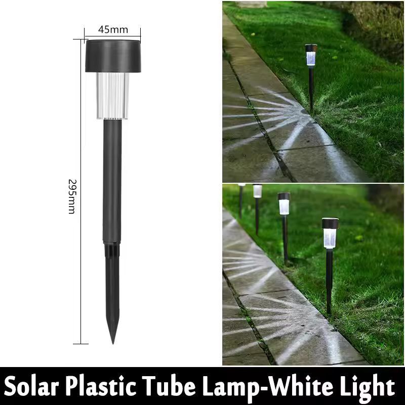LuminaGlow 10Pack Solar Outdoor Lanterns  Waterproof Garden Landscape Lighting Set 7