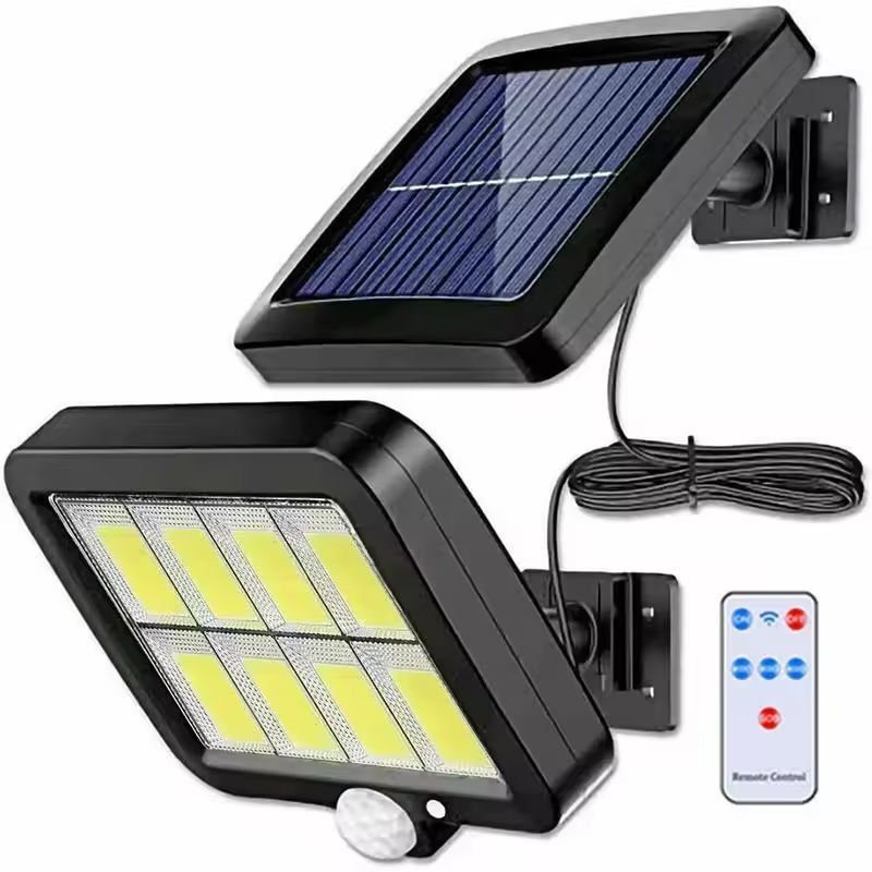 BrightGuard 160 COB Solar Wall Light  Remote Controlled Waterproof Outdoor Motion Sensor Light 8