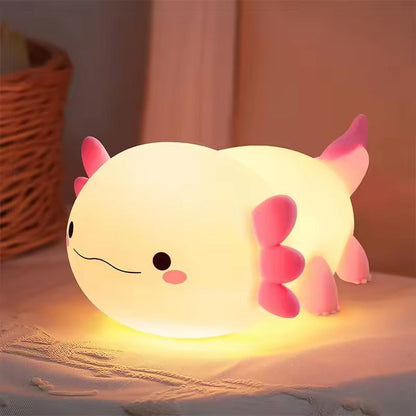 SoftGlow Silicone Touch Night Lamp For Kids  Nursery  USB Rechargeable Bedside Light 4