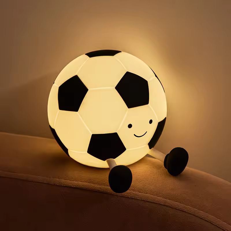 SoftGlow Silicone Touch Night Lamp For Kids  Nursery  USB Rechargeable Bedside Light 8