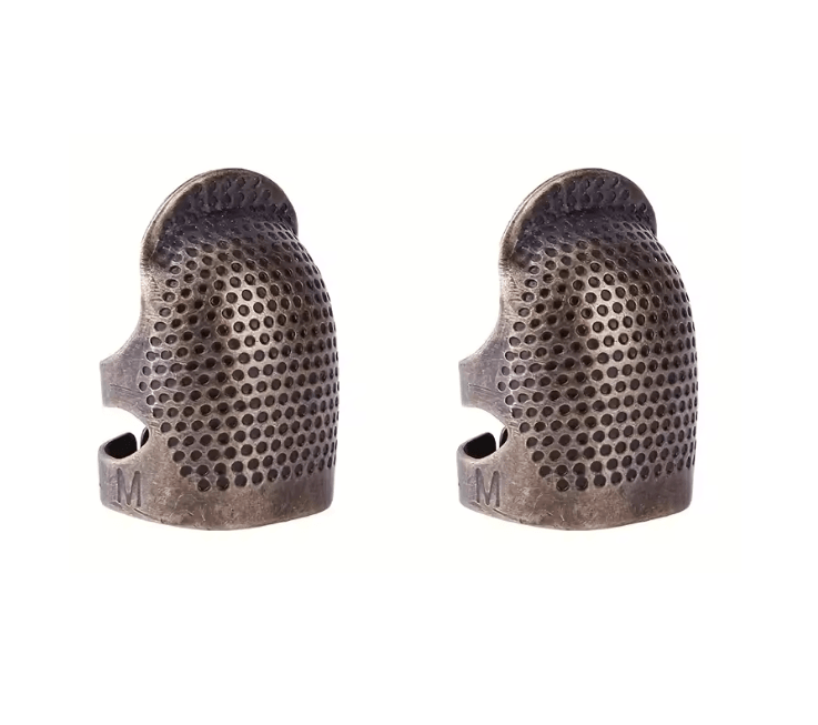 Vintage Adjustable Sewing Thimble Ring Set 6