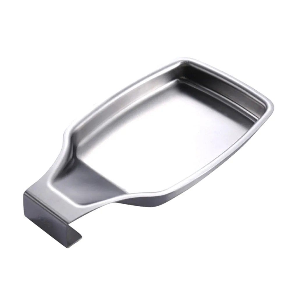 Stainless Steel Spoon Rest  HeavyDuty Durable  Perfect For StoveTop Cooking 2