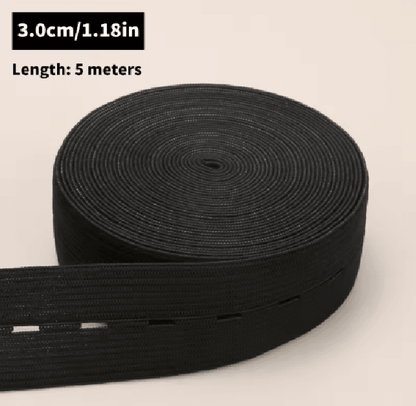 Button Hole Elastic Belt For Sewing And Clothing 9
