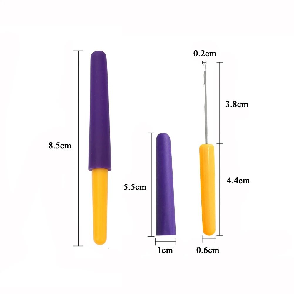 Latch Hook Needle For Dreadlocks And Braiding Hair Extensions 3