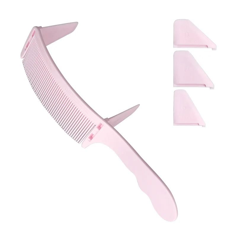 Professional Curved Positioning Comb For Hair Cutting 7