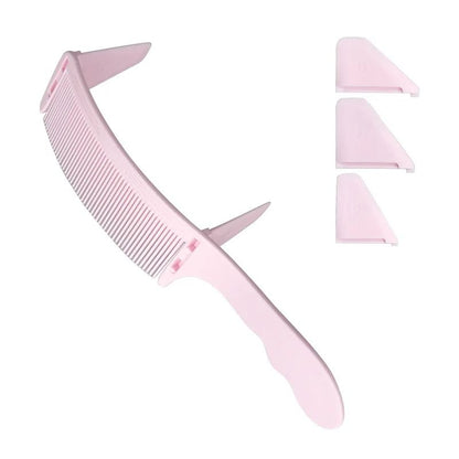 Professional Curved Positioning Comb For Hair Cutting 7