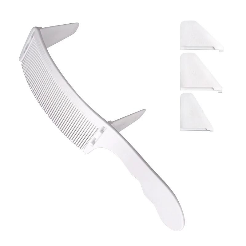Professional Curved Positioning Comb For Hair Cutting 8