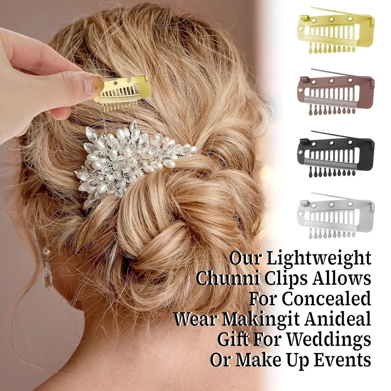 Clip In Hair Extension Wig Clips Pack Options Available 4