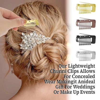 Clip In Hair Extension Wig Clips Pack Options Available 4