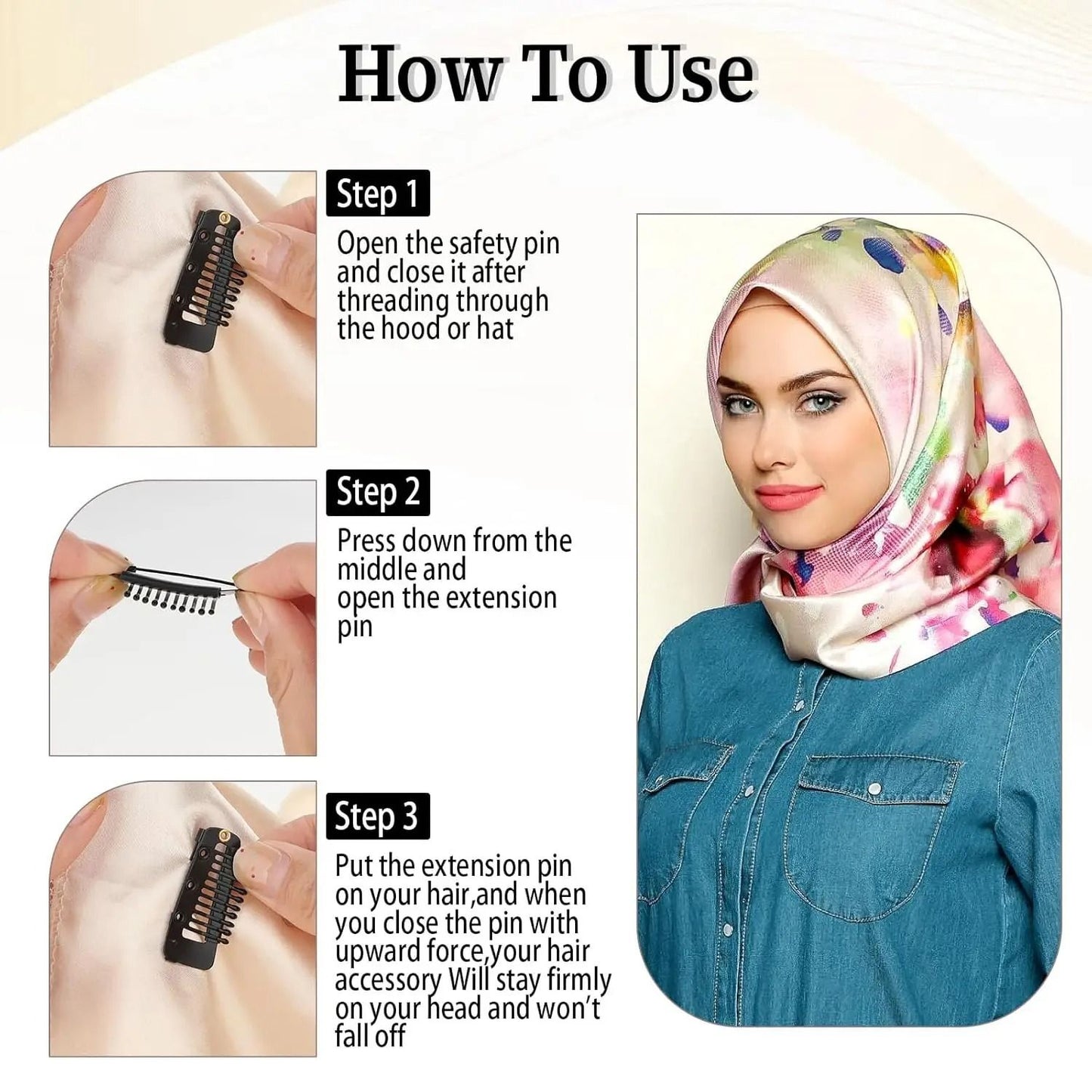 Clip In Hair Extension Wig Clips Pack Options Available 5
