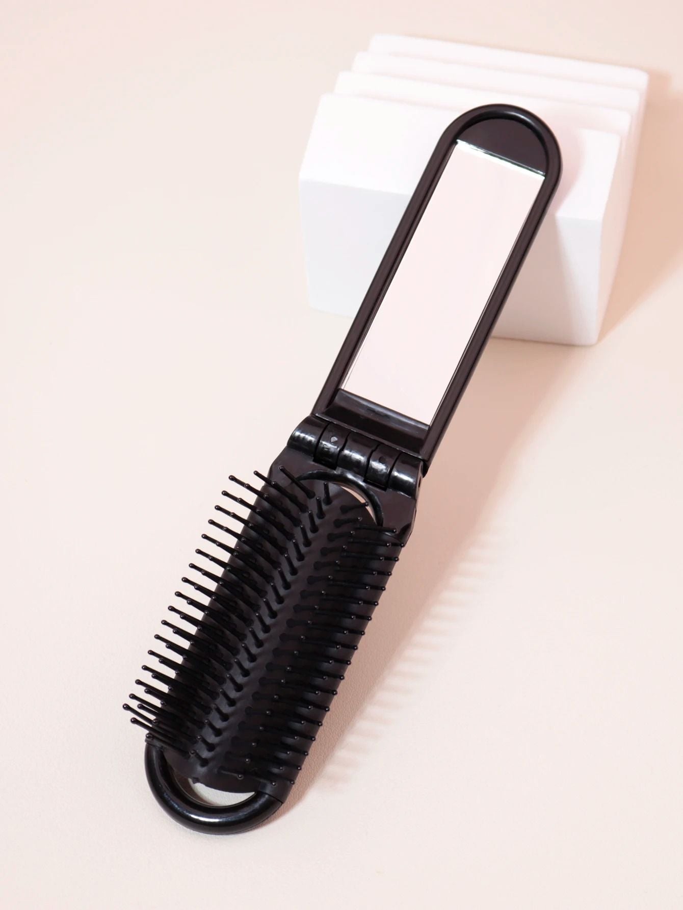 Portable Foldable Anti Static Massage Mirror Comb 1