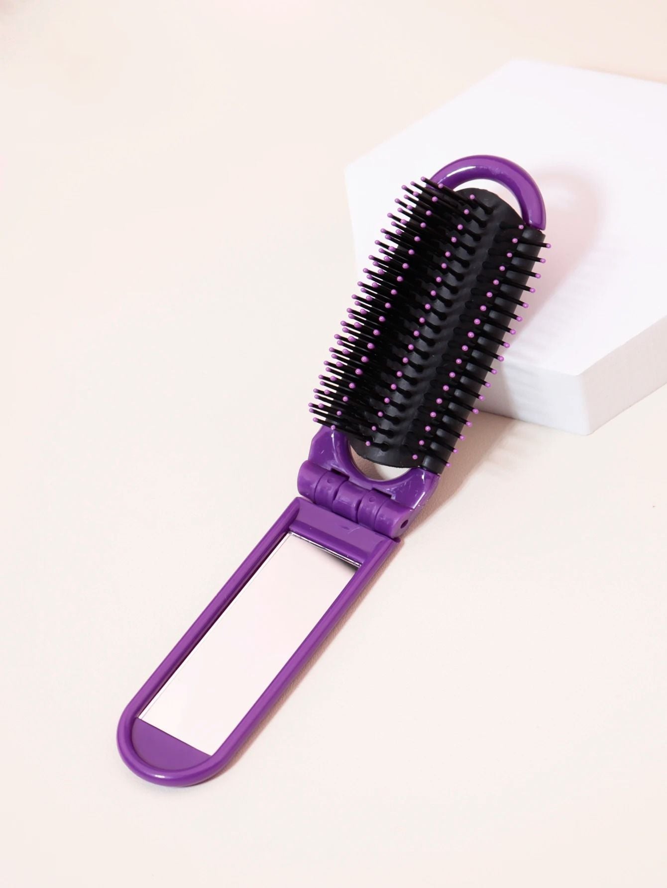 Portable Foldable Anti Static Massage Mirror Comb 7