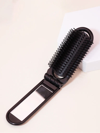 Portable Foldable Anti Static Massage Mirror Comb 8