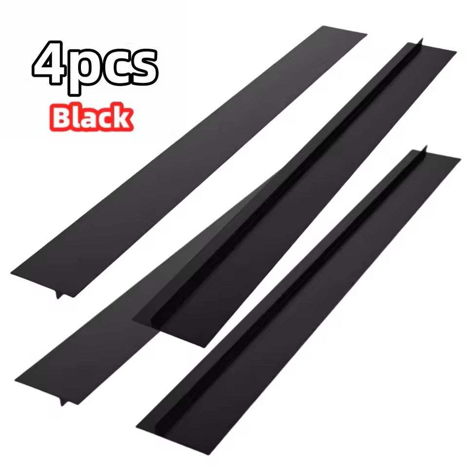 2pcs HighTemperature Silicone Gap Sealing Strip  Waterproof AntiFouling  Durable 8