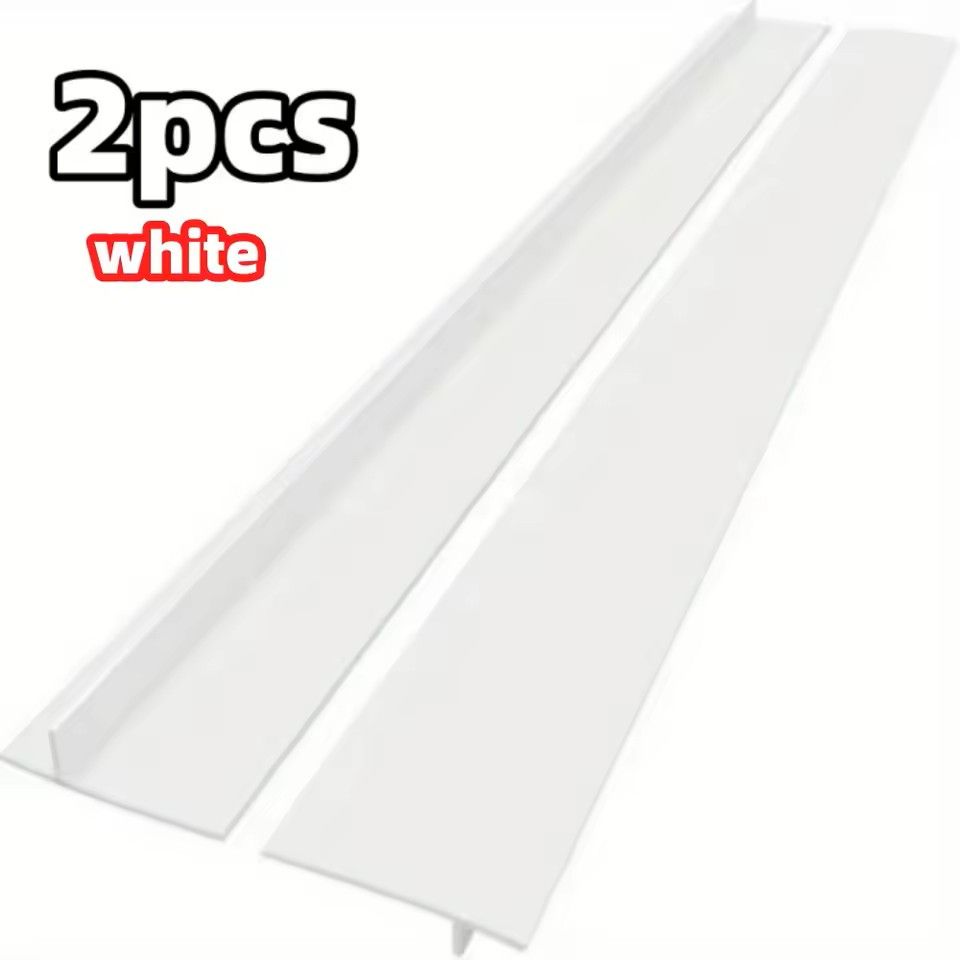 2pcs HighTemperature Silicone Gap Sealing Strip  Waterproof AntiFouling  Durable 6