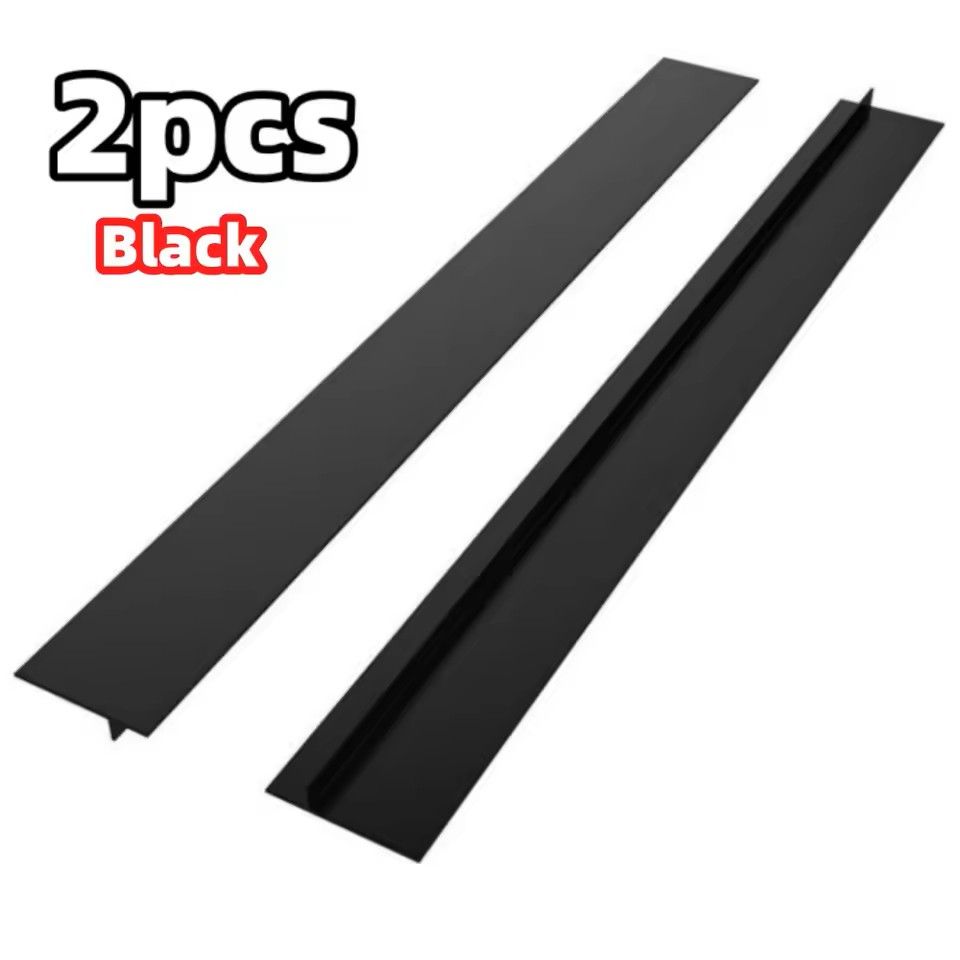 2pcs HighTemperature Silicone Gap Sealing Strip  Waterproof AntiFouling  Durable 5