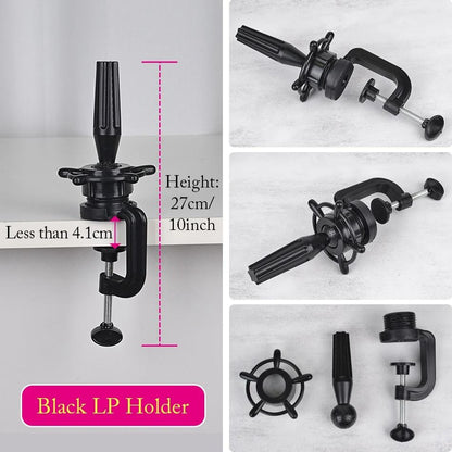 Wig Head Stand Table Clamp Adjustable Mannequin Holder 6