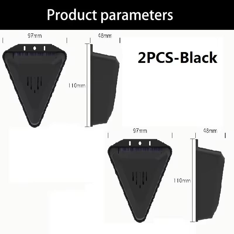 Solar Alarm Lamp Siren  Wireless Motion Sensor Outdoor 129dB Security Light With Waterproof Solar C 2