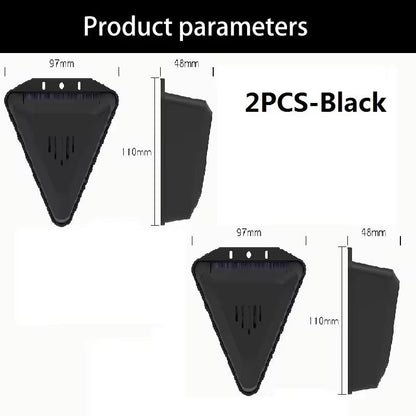 Solar Alarm Lamp Siren  Wireless Motion Sensor Outdoor 129dB Security Light With Waterproof Solar C 2