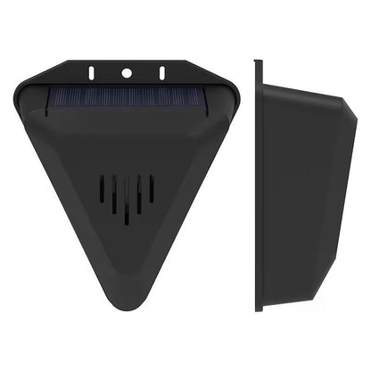Solar Alarm Lamp Siren  Wireless Motion Sensor Outdoor 129dB Security Light With Waterproof Solar C 4