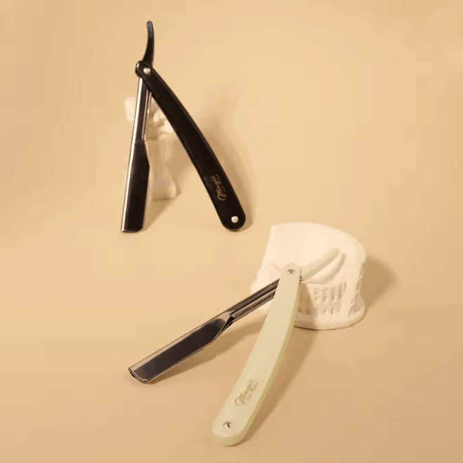 Straight Edge Folding Shaver For Men 6