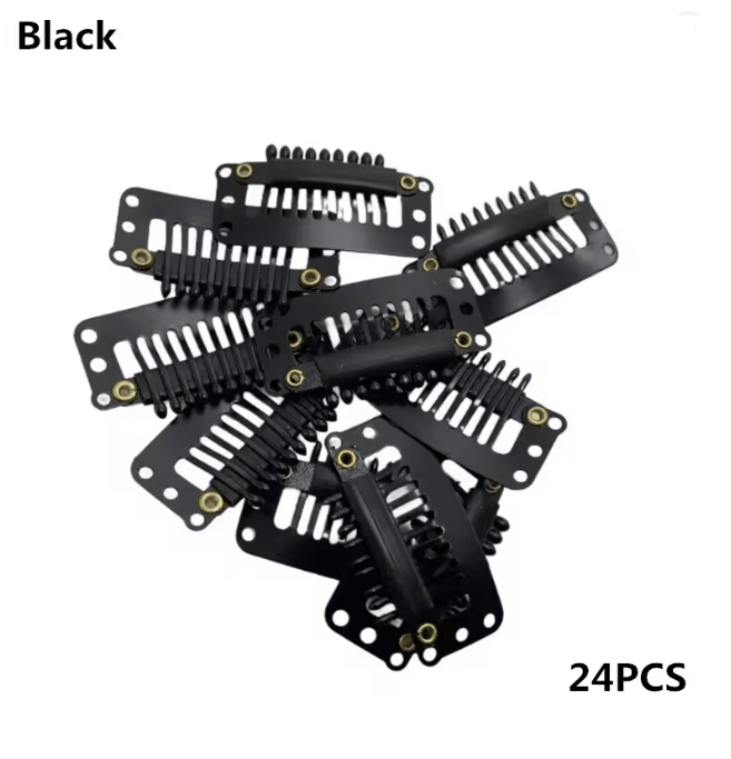Hair Extension Snap Clips Set 5