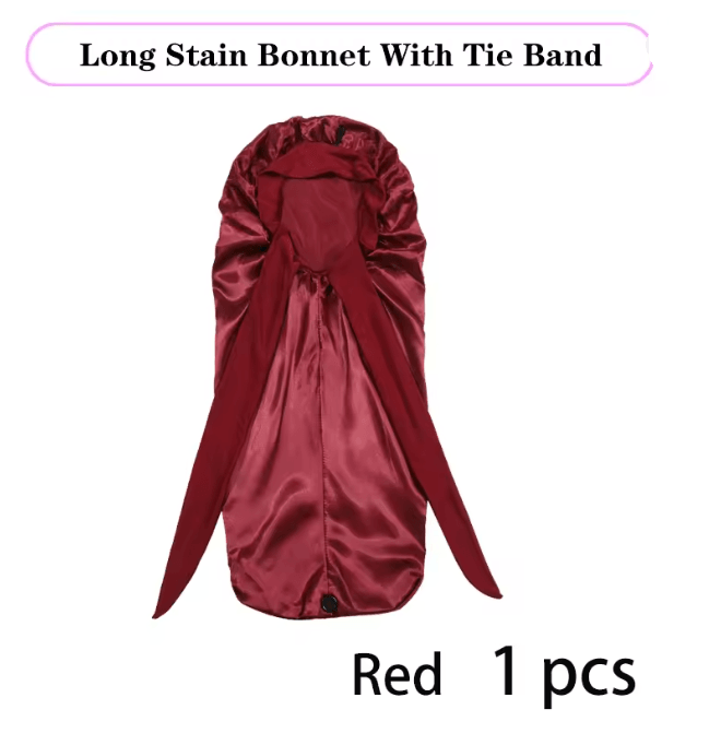 Soft Silky Satin Bonnet For Natural And Curly Hair 5