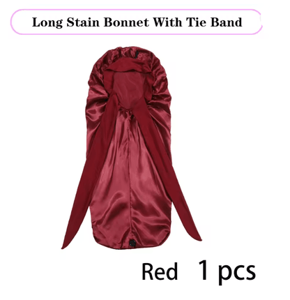 Soft Silky Satin Bonnet For Natural And Curly Hair 5