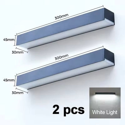 LED Solar Magnetic Wall Light Waterproof Outdoor Night Lamp Dimmable Brightness For Garden Patio Ya 1