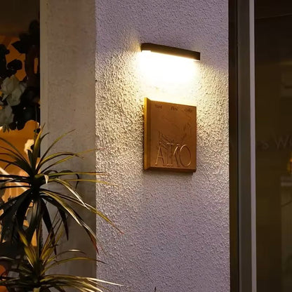 LED Solar Magnetic Wall Light Waterproof Outdoor Night Lamp Dimmable Brightness For Garden Patio Ya 3