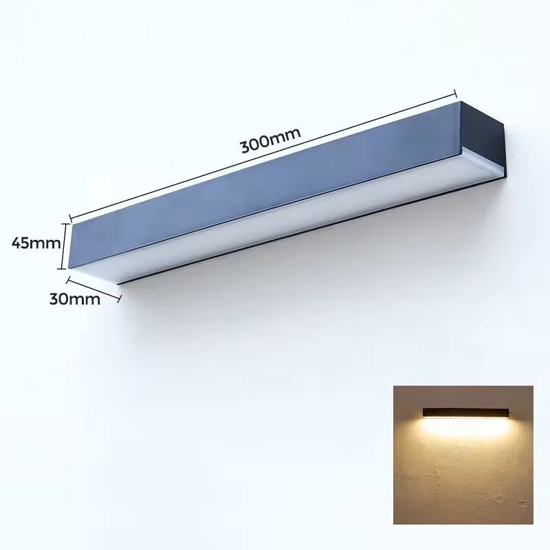 LED Solar Magnetic Wall Light Waterproof Outdoor Night Lamp Dimmable Brightness For Garden Patio Ya 5