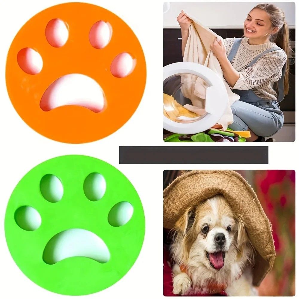 Reusable Pet Hair Remover For Laundry  Catch Fur Lint  Hair In Wash Or Dryer 3