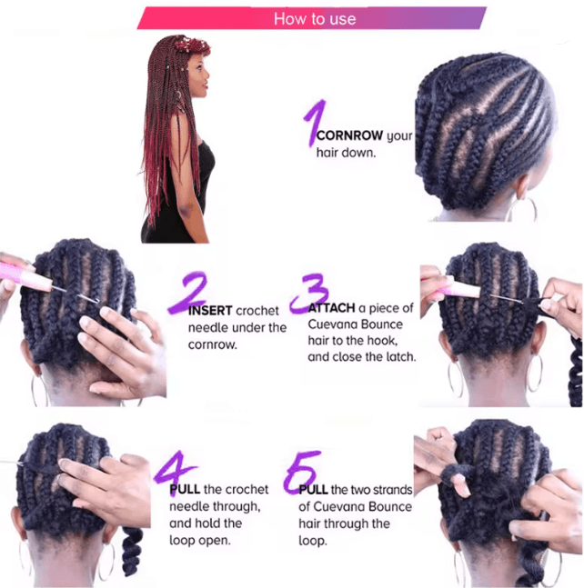 Pre Stretched Synthetic Yaki Braiding Hair 20 Inch 3