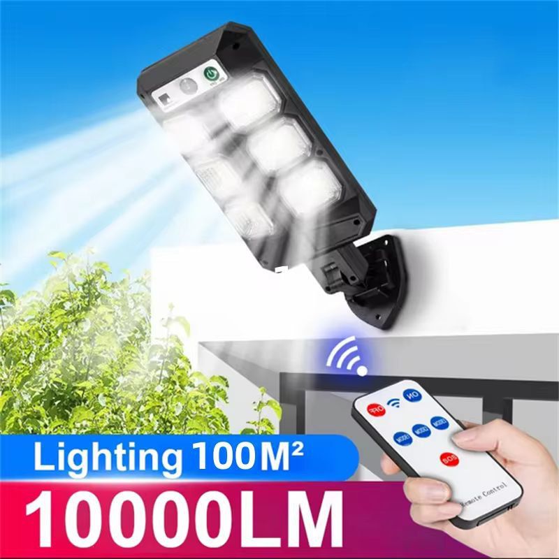 SolarGuard Pro Outdoor LED Street Light – Motion Sensor Solar Garden Security Lamp