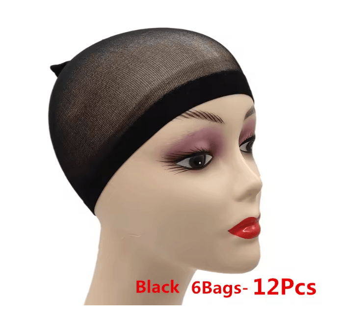 Ventilated Nylon Mesh Wig Cap Set 11